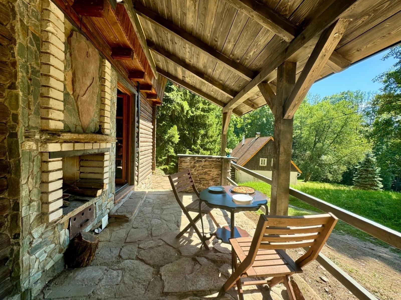 Srub V Bolkovskem Udoli Vila Rudník Exterior foto